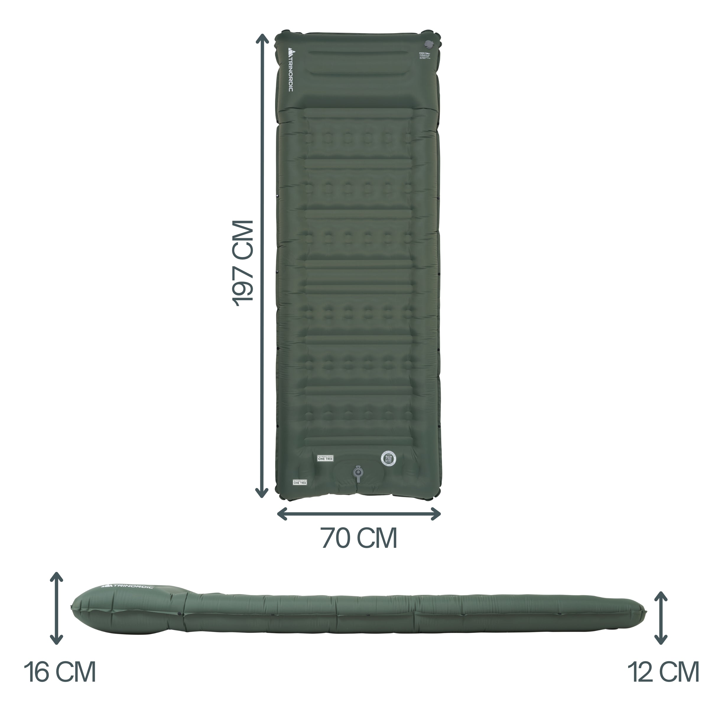 Senra – Comfort Sleeping Pad with Integrated Pump