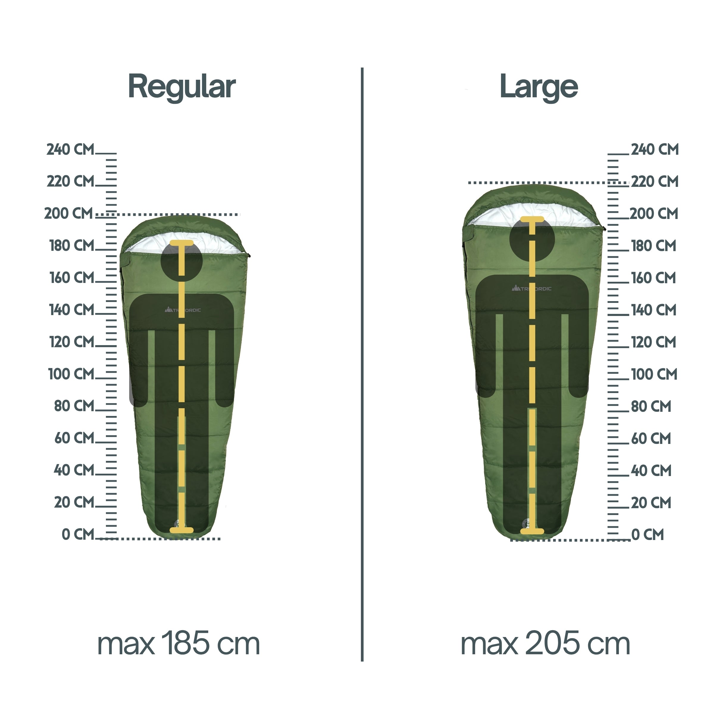 Somra MR/L – Ultralight Summer Mummy Sleeping Bag (Regular 780g / Large 900g)